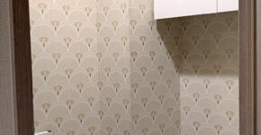 wallpaper restroom